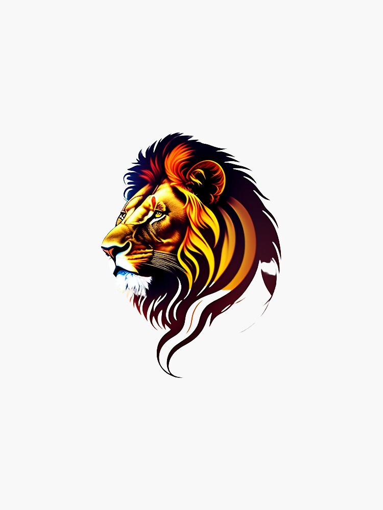 Fierce Roaring Fire Lion Logo In Red Color For Stickers And T Shirts, Lion,  King, Tiger PNG and Vector with Transparent Background for Free Download | Lion  logo, Fire lion, Beast logo
