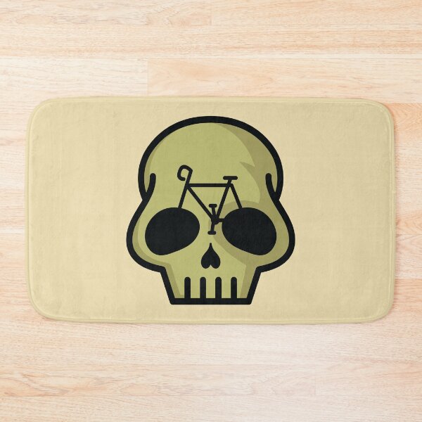 Item preview, Bicycle wheels eyes on a skull face  designed and sold by Donutlovers.