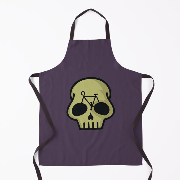 Item preview, Bicycle wheels eyes on a skull face designed and sold by Donutlovers.