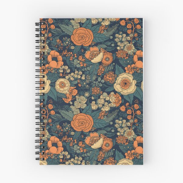 Item preview, Multicolored Flowers In Retro Style Pattern Gift designed and sold by AtisanArt.