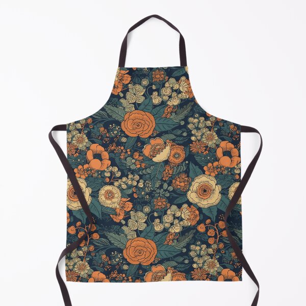 Item preview, Multicolored Flowers In Retro Style Pattern Gift designed and sold by AtisanArt.