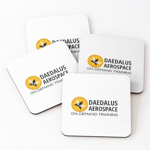 Item preview, Daedalus Aerospace Logo with Tagline designed and sold by Daedalus Aerospace.