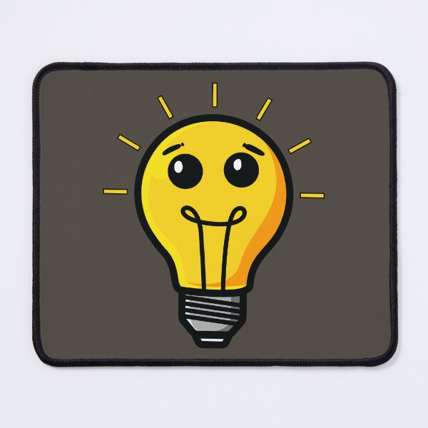 Item preview, Funny emoticon face on light bulb  designed and sold by Donutlovers.