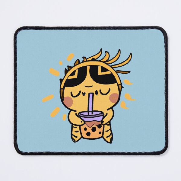 Item preview, Tangled Sun Warrior drinking bubble tea V4 designed and sold by design19970.