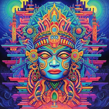 Artwork thumbnail, Abstract Aztec Patterns by Desfix