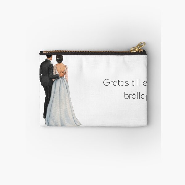 Item preview, Grattis till ert bröllop, congratulations on your wedding in Swedish language, Swedish wedding  designed and sold by Pommallina.