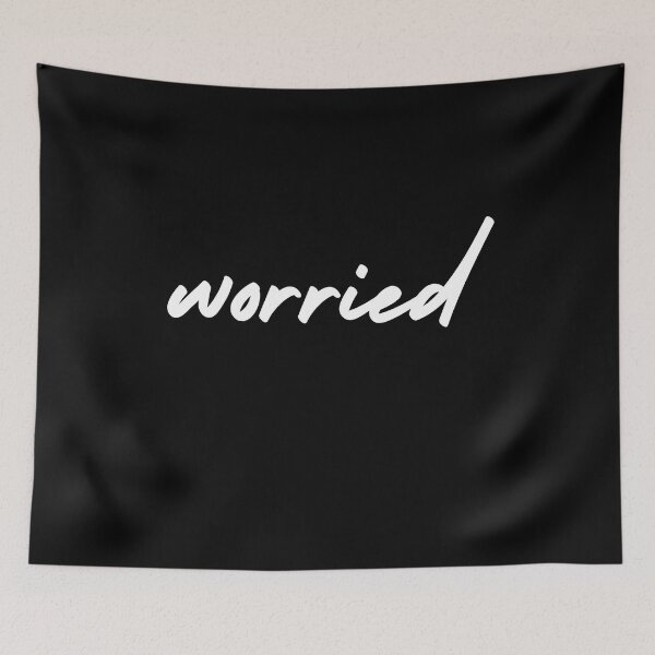 Item preview, worried | emotion and mood  designed and sold by Therapy by Sen.