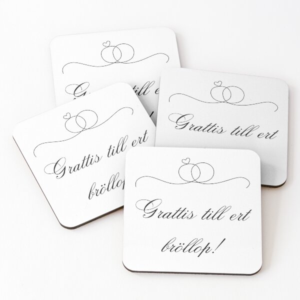 Item preview, Grattis till ert bröllop, bröllopskort, Swedish wedding  designed and sold by Pommallina.