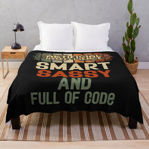Item preview, Artificial intelligence funny quote A.I. smart sassy and full of code designed and sold by HomeCoquette.