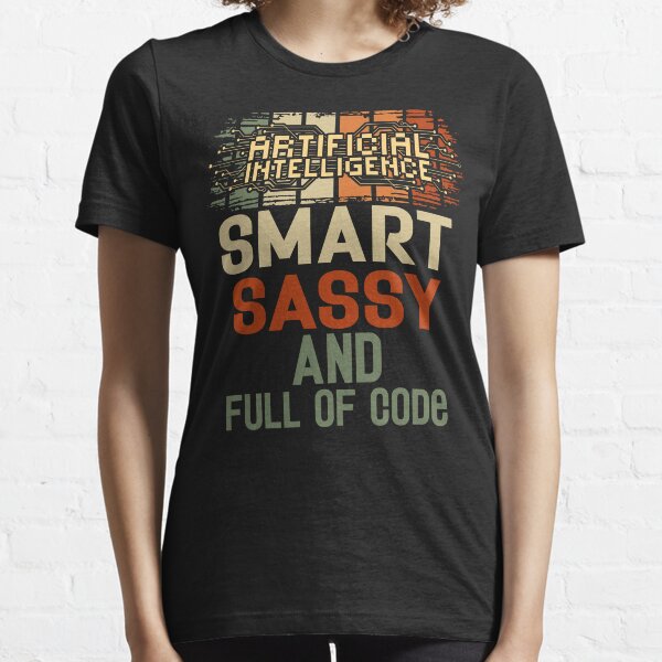 Item preview, Artificial intelligence funny quote A.I. smart sassy and full of code designed and sold by HomeCoquette.