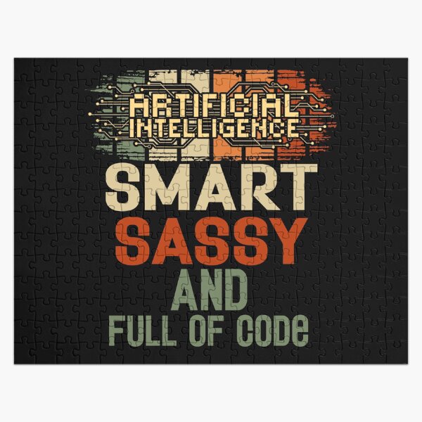 Item preview, Artificial intelligence funny quote A.I. smart sassy and full of code designed and sold by HomeCoquette.