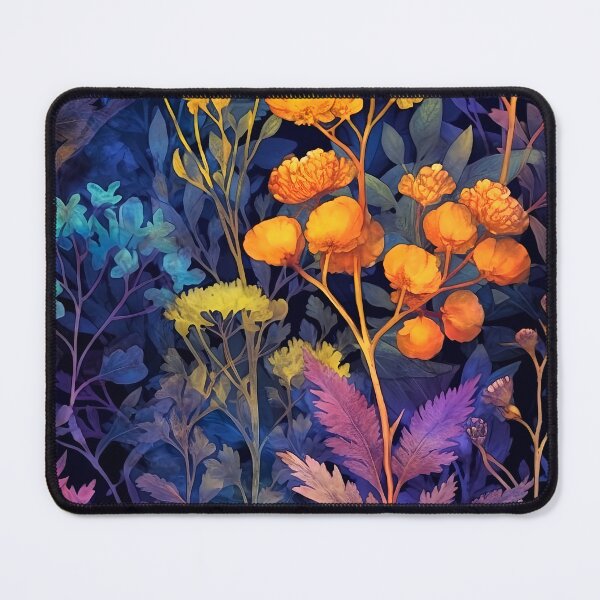 Item preview, Herbal Abstract print 1 designed and sold by Art by Lilia.
