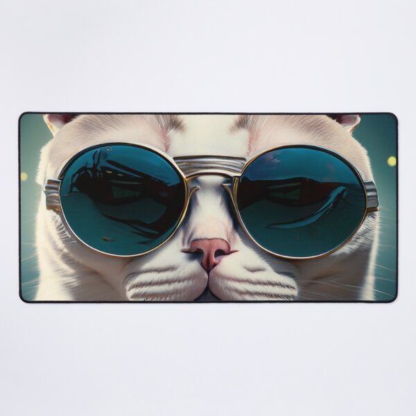 Item preview, Cat with sunglasses designed and sold by jsebouvi.
