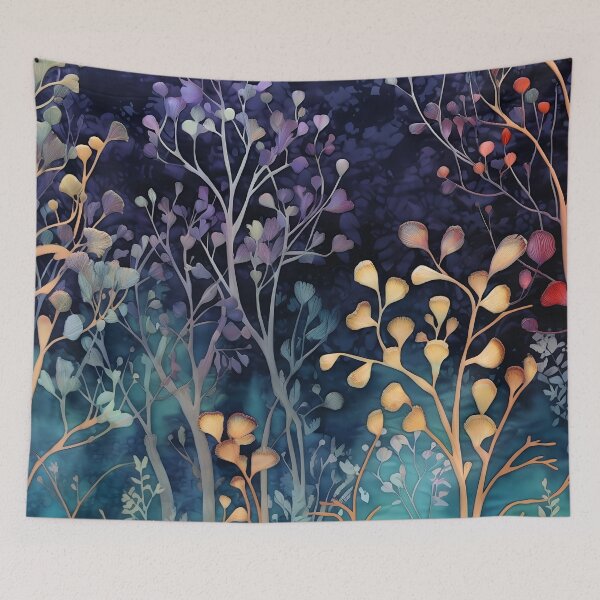 Item preview, Herbal Abstract print 2 designed and sold by Art by Lilia.