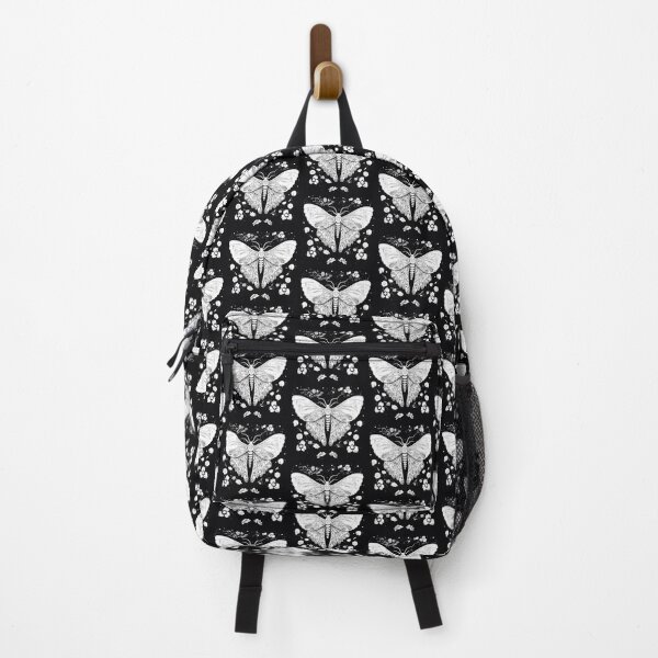 Item preview, Vintage Stamped Butterfly Black and White designed and sold by Happy Mood Design.