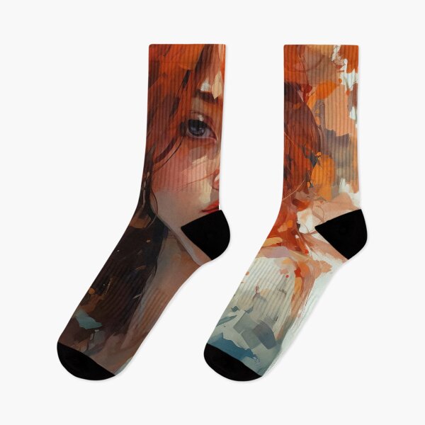 Item preview, Auburn Muse Radiant Beauty designed and sold by Paintings By Simon .