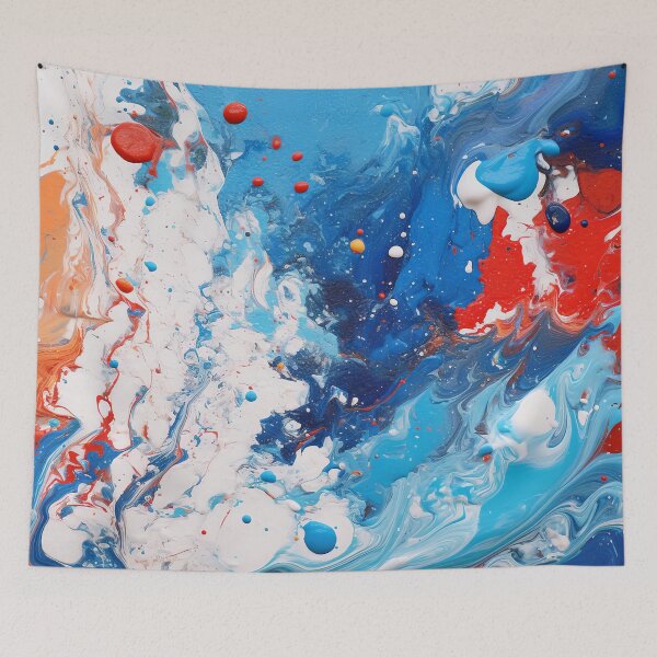 Item preview, Chromatic Symphony Dynamic Flow designed and sold by Paintings By Simon .