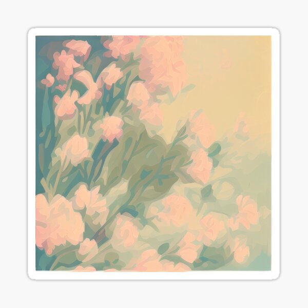 Item preview, Throw Pillow With Beautiful Floral Painting - Shabby Chic Home Decor designed and sold by Sowari-Pillows.