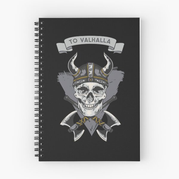 Item preview, Skull Viking warrior Valhalla designed and sold by JanooFactory.
