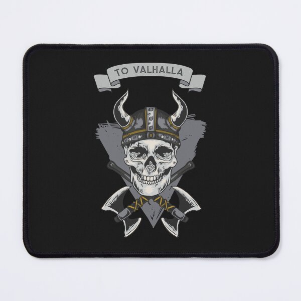 Item preview, Skull Viking warrior Valhalla designed and sold by JanooFactory.