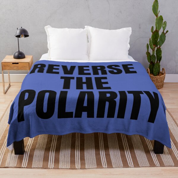 Item preview, REVERSE THE POLARITY | Home Decor Merch Fandom Small Support | HECKINFAROUT  designed and sold by Two Otters Co.