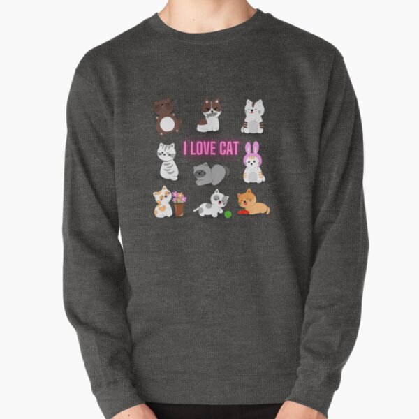 Vista previa del artículo con la obra «Amo el gato», diseñado y vendido por MaypanaShop.