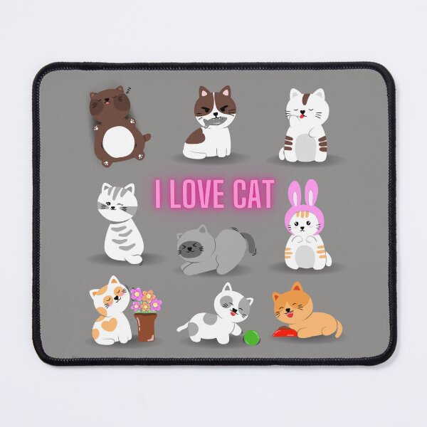 Item preview, I Love Cat designed and sold by MaypanaShop.