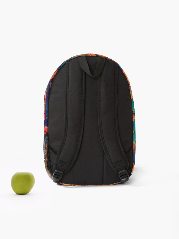 Thumbnail 2 of 3, Backpack, Abstract Aztec Patterns designed and sold by Desfix.