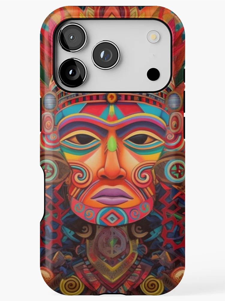 Thumbnail 1 of 4, iPhone Case, Abstract Aztec Patterns designed and sold by Desfix.