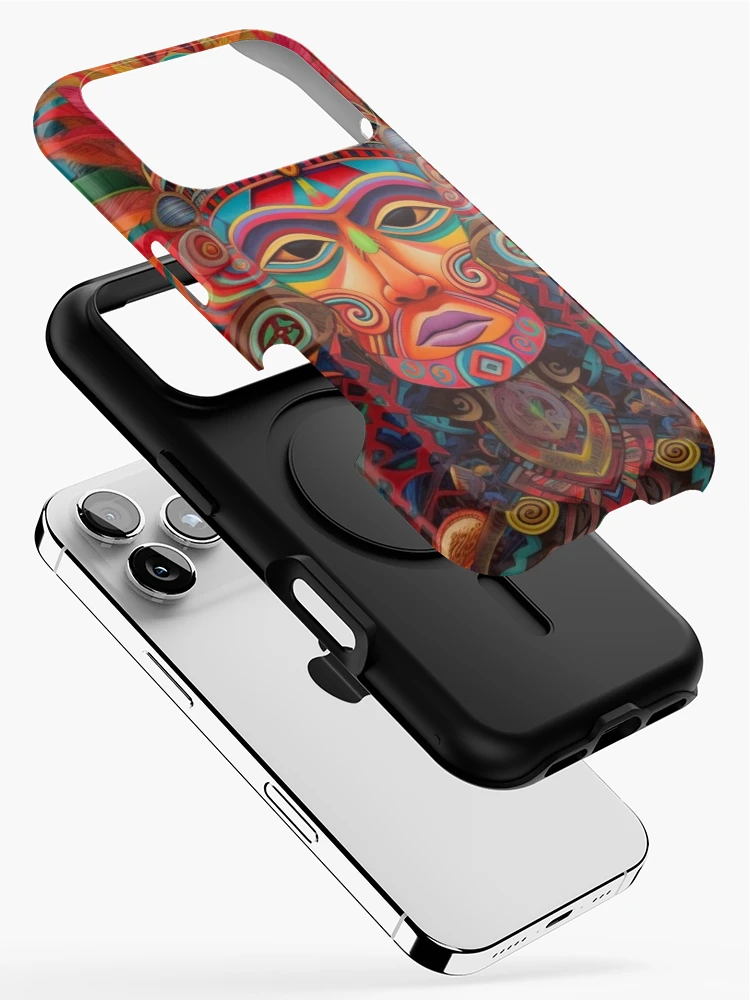 Thumbnail 2 of 4, iPhone Case, Abstract Aztec Patterns designed and sold by Desfix.