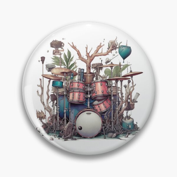 Item preview, Drum Kit Artwork designed and sold by xplorecolour.