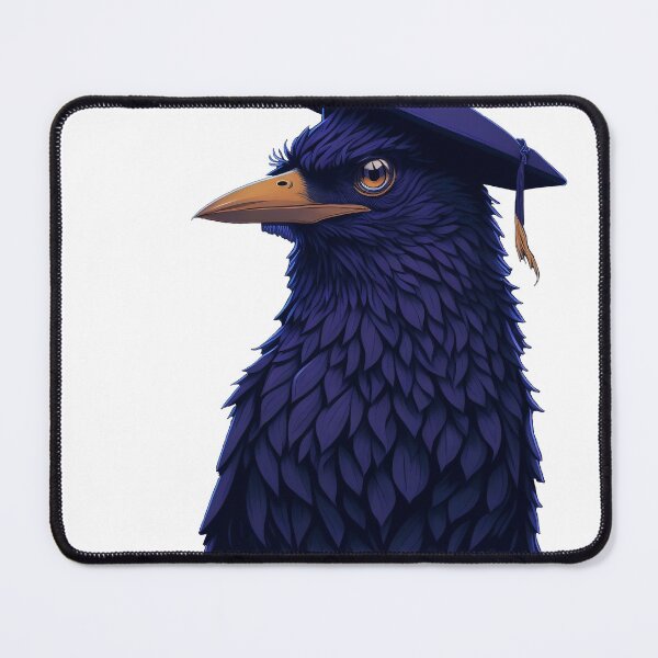 Item preview, Cute Raven Wearing Graduation Hat designed and sold by madalhazared.