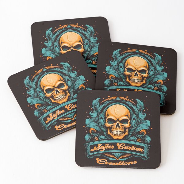 Item preview, Skull logo designed and sold by SajlesCustom.