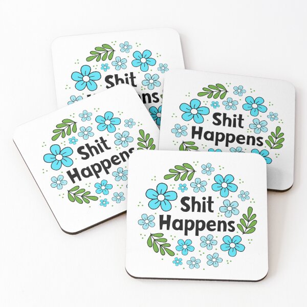 Item preview, Shit Happens designed and sold by KrisInStitches.