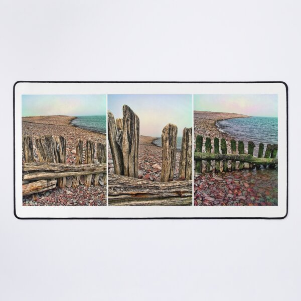 Item preview, Porlock Bay Triptych Triple Print Timeless Beach Scene designed and sold by JonDelorme.