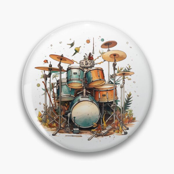 Item preview, Drum Kit Artwork designed and sold by xplorecolour.