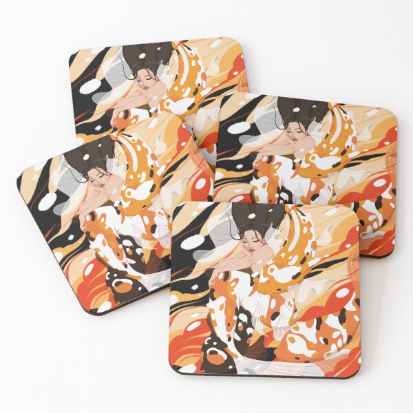 Item preview, Eastern Koi Mermaid designed and sold by Cherch-Art.