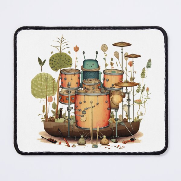 Item preview, Drum Kit Artwork designed and sold by xplorecolour.
