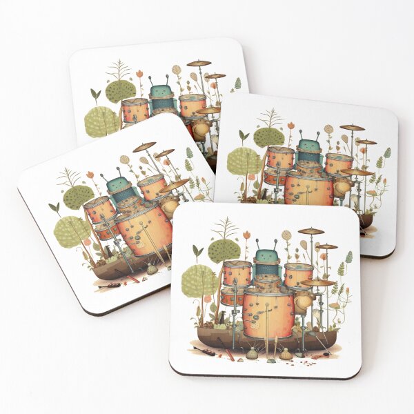 Item preview, Drum Kit Artwork designed and sold by xplorecolour.