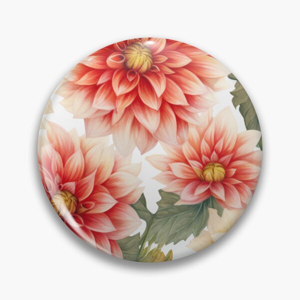 Item preview, Blooming Elegance: Captivating Dahlia Flowers designed and sold by RainingShallots.