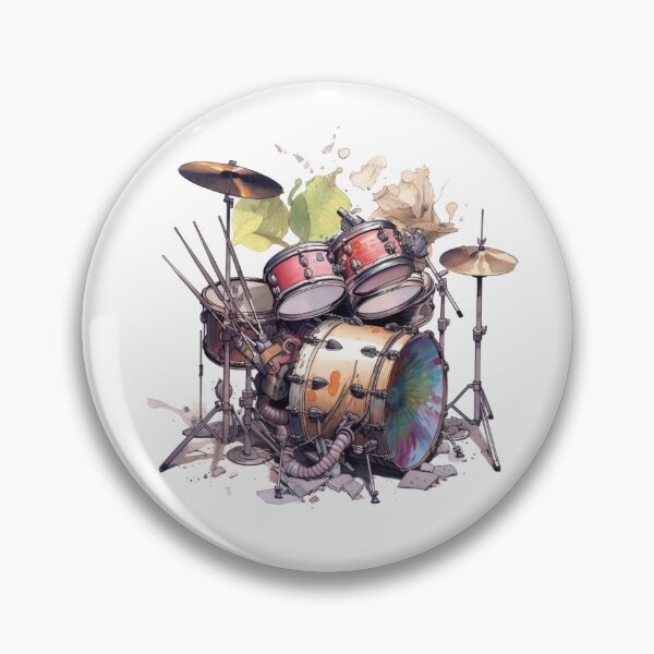Item preview, Drum Kit Artwork designed and sold by xplorecolour.