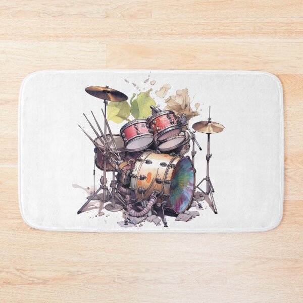 Item preview, Drum Kit Artwork designed and sold by xplorecolour.
