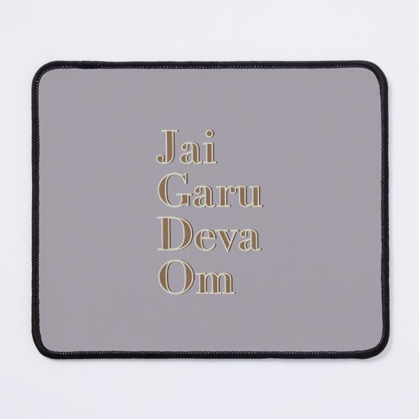 Item preview, Jai Garu Deva Om designed and sold by thebcarts.