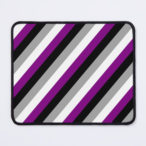 Item preview, Diagonally Striped Asexual Pride Flag designed and sold by ontrendshirts.