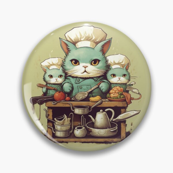 Item preview, Kitty Chef's ready designed and sold by FlameOwlDesign.