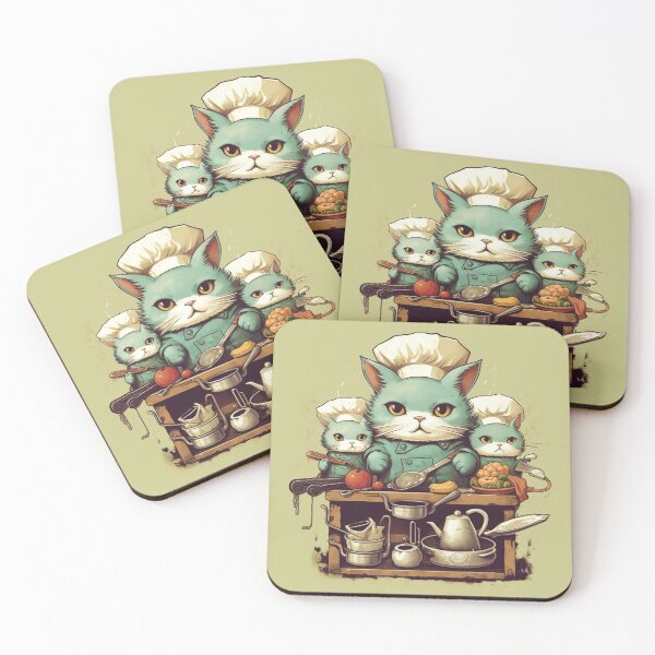Item preview, Kitty Chef's ready designed and sold by FlameOwlDesign.