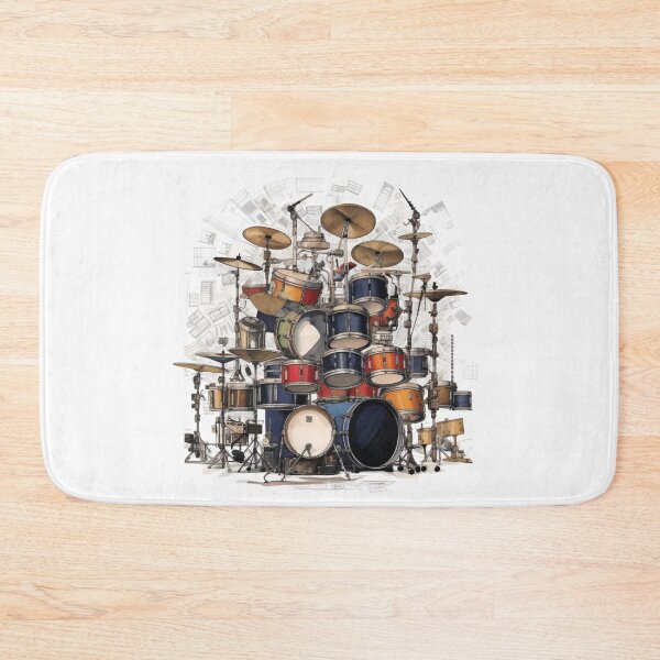 Item preview, Drum Kit Artwork designed and sold by xplorecolour.