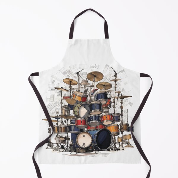 Item preview, Drum Kit Artwork designed and sold by xplorecolour.