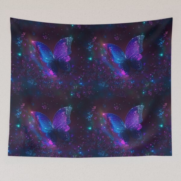 Item preview, "Magical Glow: An Artful Butterfly Kindled." designed and sold by OasisOfGraphics.