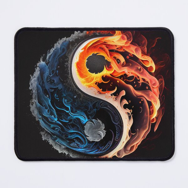 Item preview, Yin Yang Fire and Water designed and sold by cetakulang.
